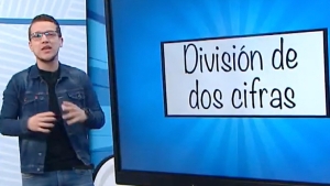 La división de dos cifras